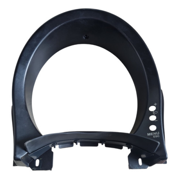 Moldura Painel Instrumentos Fiat 500 2012 2018 Preto