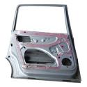 Porta Traseira Esquerda Gm Zafira 2007 Traseira Esquerdo Prateado