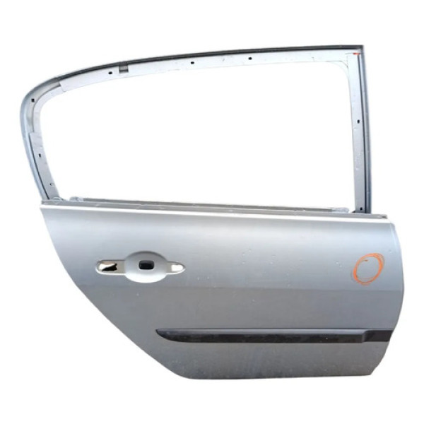 Porta Traseira Direita Prata Renault Megane Sedan 2008 2012 Traseira Direito Prata