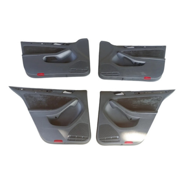 Jogo Forro Porta Vw Jetta 2014 Preto