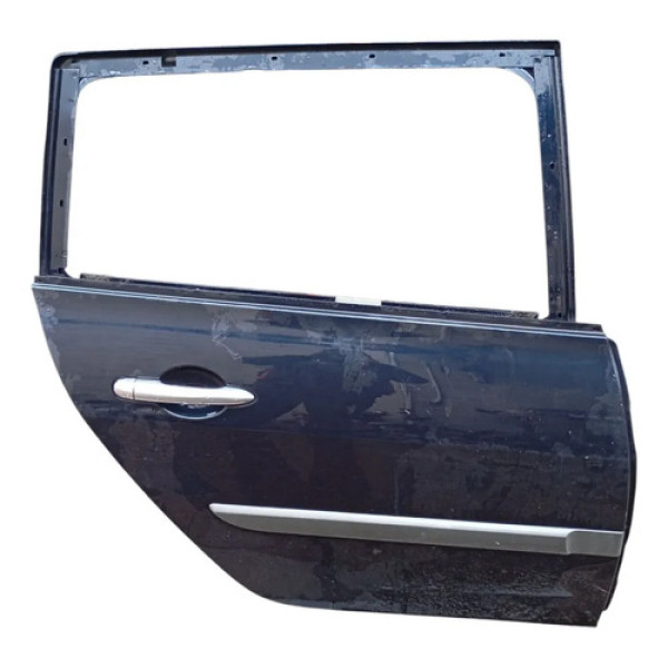 Porta Traseira Direita Azul Renault Megane Gt 2007 2012 Traseira Direito Azul