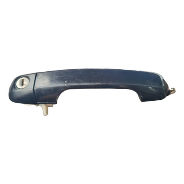 Maçaneta Externa Dianteira Esquerda Ford Fiesta 2007 2013 Azul-escuro Dianteira