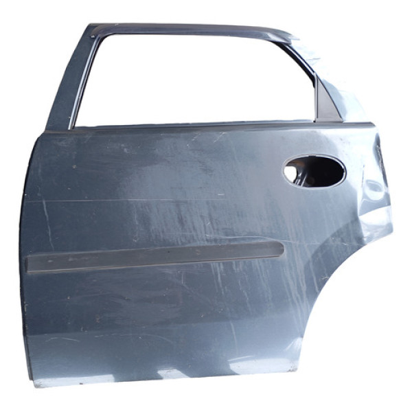 Porta Traseira Esquerda Chevrolet Corsa 2003 C Detalhe Traseira Esquerdo Verde