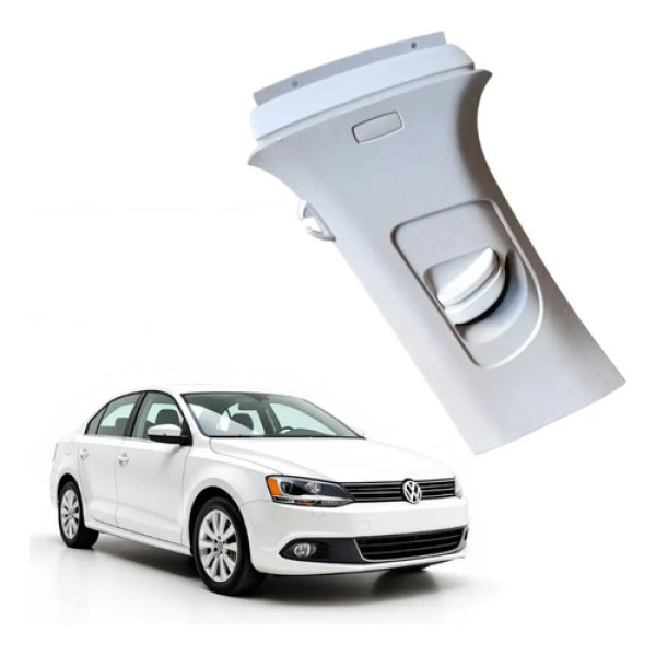 Moldura Interna Coluna Central Esquerda Vw Jetta 2011 2016