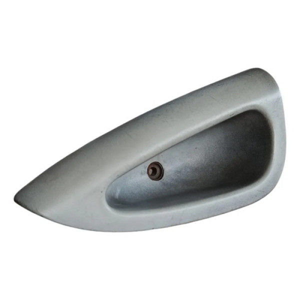 Moldura Puxador Porta Dianteira Esquerda Renault Scenic 2006 Cinza