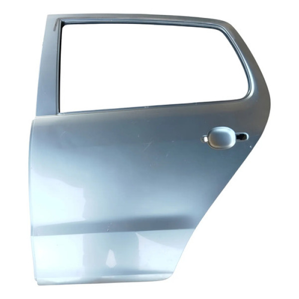 Porta Traseira Esquerda Vw Fox 2008 2015 Traseira Esquerdo Verde