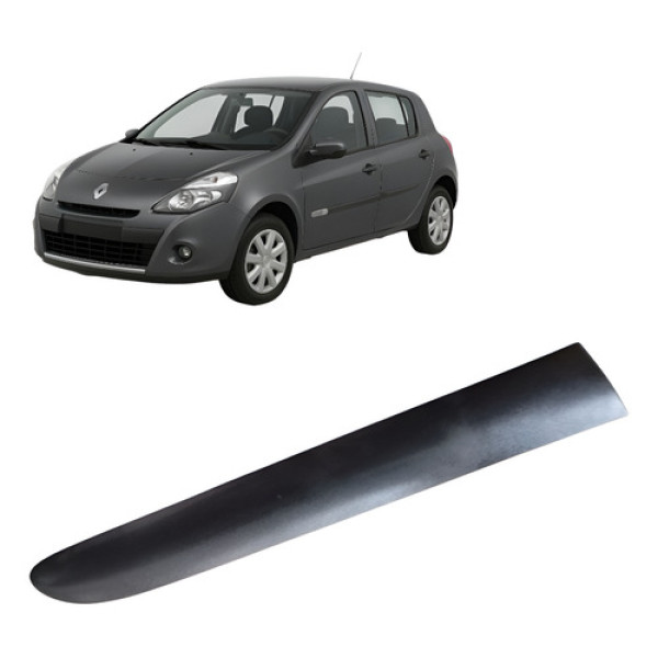 Friso Porta Traseira Direita Renault Clio 2011 808215229 Cinza-escuro