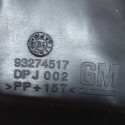 Moldura Maçaneta Interna Traseira Esquerdo Gm Astra 1999 Preto Dianteira