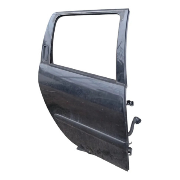 Porta Traseira Direita Preta Peugeot 206 Sw 2006 2008 Traseira Direito Preto
