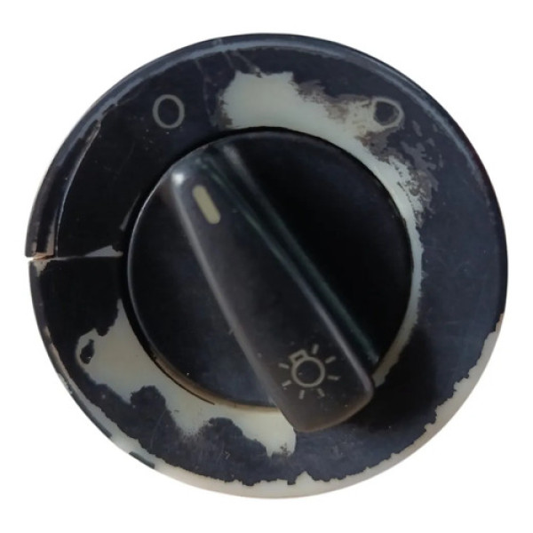 Botão Interruptor Chave Luz Milha Vw Golf 2000 2006 Detalhe Preto