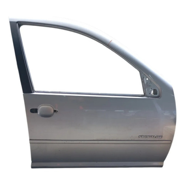 Porta Dianteira Direita Prata Vw Golf 2008 2012 1j4931112 Dianteira Direito Prata