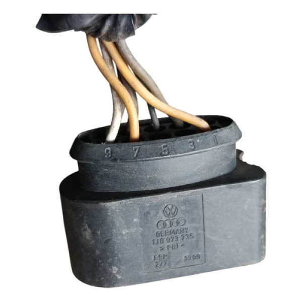 Plug Conector Chicote Farol Audi A3 Vw Golf Bora 1995 2003