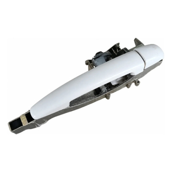 Maçaneta Externa Traseira Esquerda Citroen C3 2013 2020 Branco Traseira