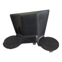 Acabamento Porta Copos Gm Spin Preto