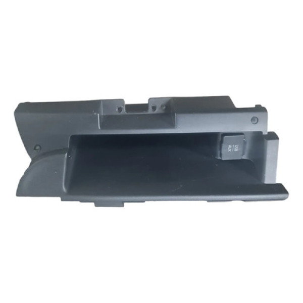 Moldura Porta Objetos Painel Nissan March Versa 2015 2018 Preto