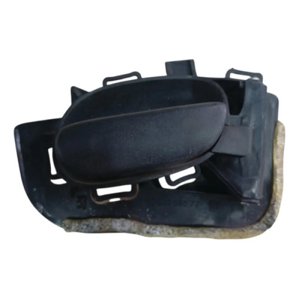 Maçaneta Interna Dianteira Direita Peugeot 206 207 2006 2012 Preto Dianteira