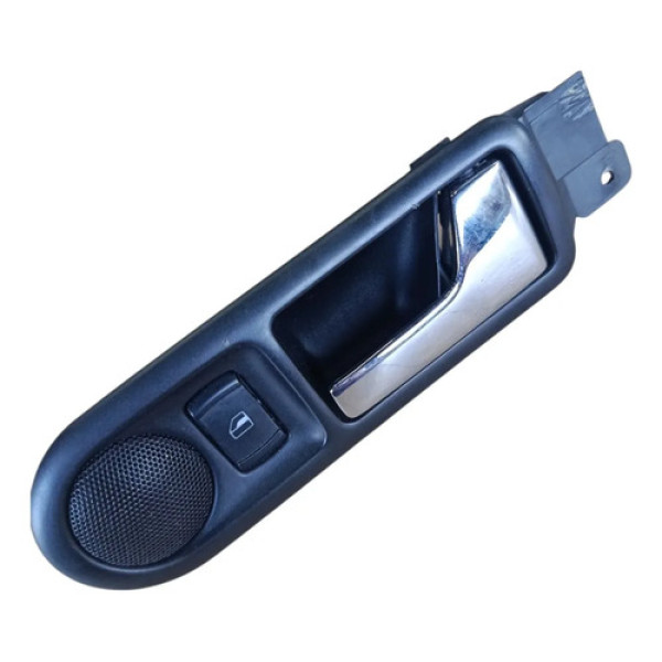 Maçaneta Interna Traseiro Direito Vw Golf 2002 2008 Preto Traseira