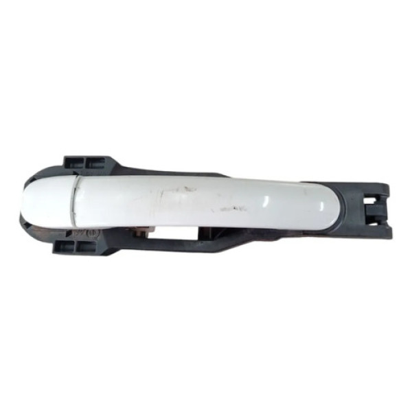 Macaneta Externa Dianteira Direita Vw Fox 2001 2011 Branco Dianteira