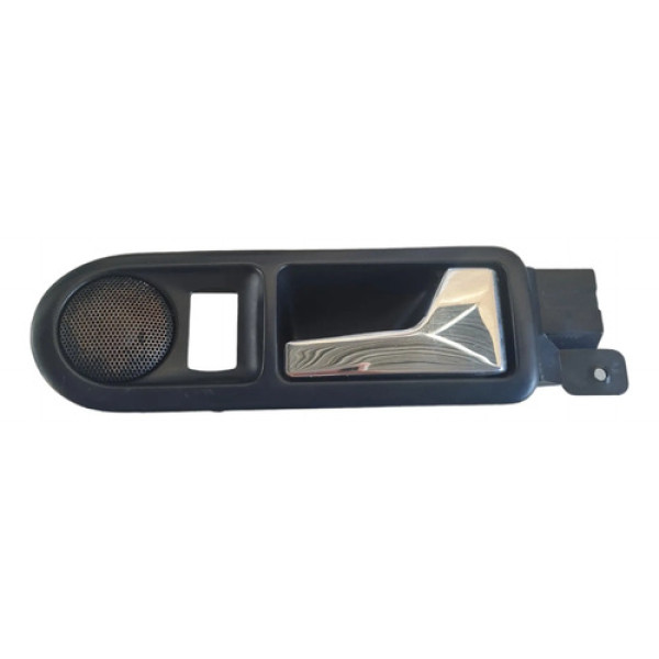 Maçaneta Interna Vw Bora Golf Direita 1998 2011 Preto Dianteira/traseira