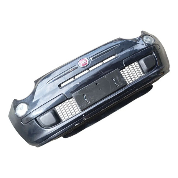 Parachoque Milha Dianteiro Preto Fiat 500 2008 2014 Preto