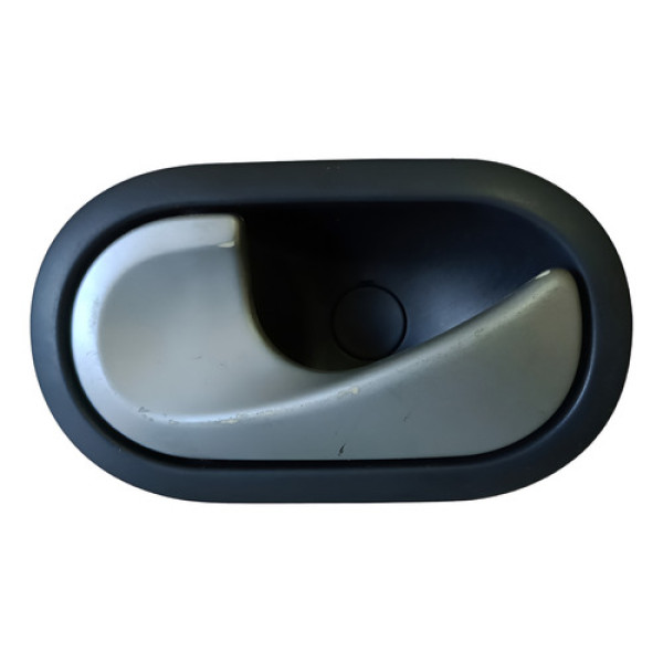 Maçaneta Interna Lado Esquerdo  Renault Megane 2007 2012 Preto Dianteira