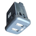 Tomada Usb Dupla Traseira Gm Onix Tracker 2020 2022