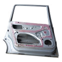 Porta Traseira Esquerda Gm Zafira 2007 Traseira Esquerdo Prateado