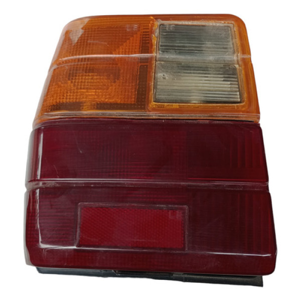 Lanterna Traseira Esquerda Fiat Uno 85/97 C Detalhe  Vermelho E Âmbar