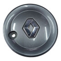 Calota Central Roda Renault Sandero Logan 2008 2014 Cinza