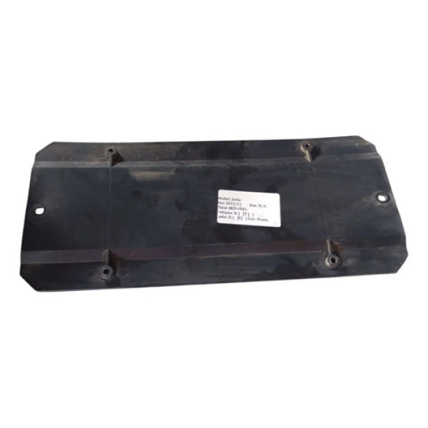 Moldura Suporte Placa Traseira Vw Jetta 2011 2016 1h6943199 Preto