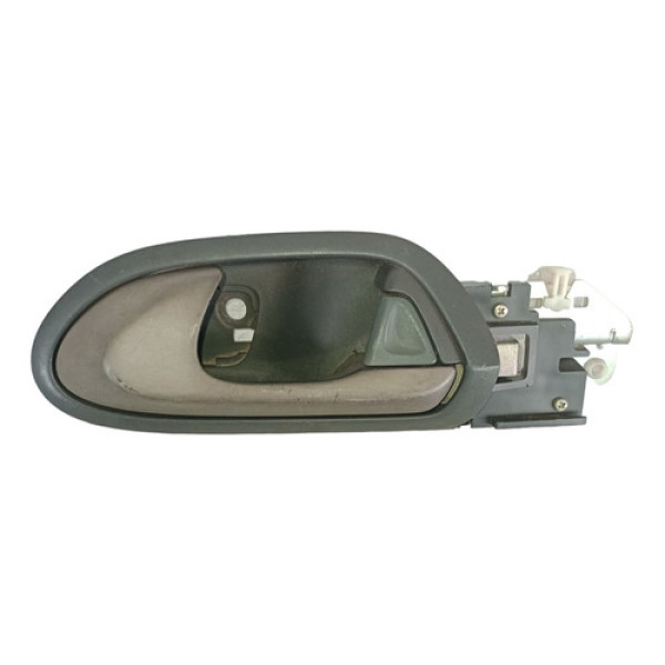 Maçaneta Interna Dianteira Esquerda Honda Civic 2007 2011 Cinza