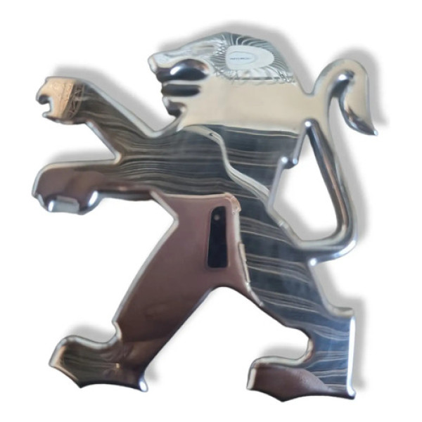 Emblema Tampa Traseira Peugeot 206 09 Á 13  Cromado