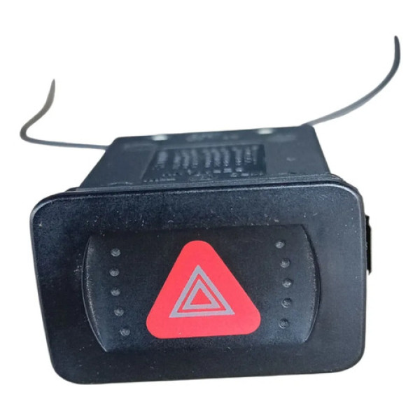 Botão Pisca Alerta Sapão Vw Bora Golf 2002 2009 Preto