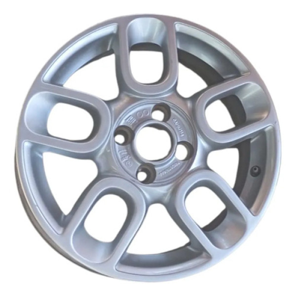 Roda Avulsa Liga Aro 15 4x98 Fiat 500 2012 2014 1vx50trmaa Prata