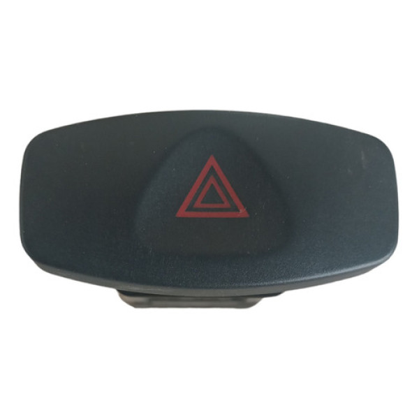 Botão Pisca Alerta Renault Sandero Logan 2007 2013 Preto