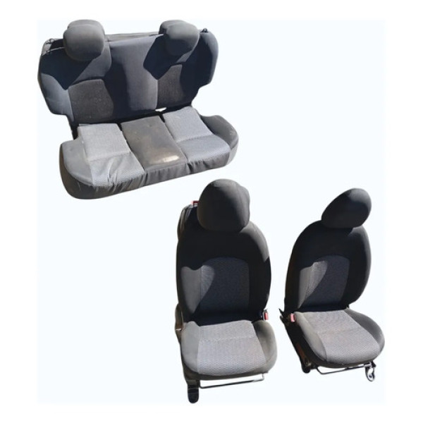 Jogo Kit Banco Motorista Passageiros Nissan March 2013 2020 Preto