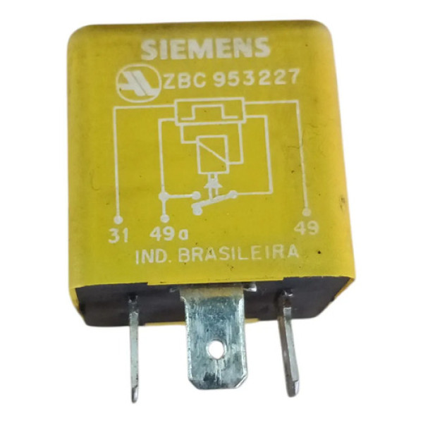 Relé Auxiliar Pisca Alerta Vw Santana 1984 2003 Amarelo