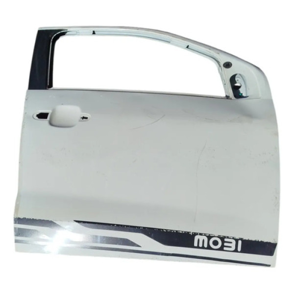 Porta Dianteira Direita Fiat Mobi 2018 2023 C/detalhe Dianteira Direito Branco