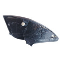 Moldura Interna Retrovisor Manual Esquerdo Gm Corsa 2005 Preto
