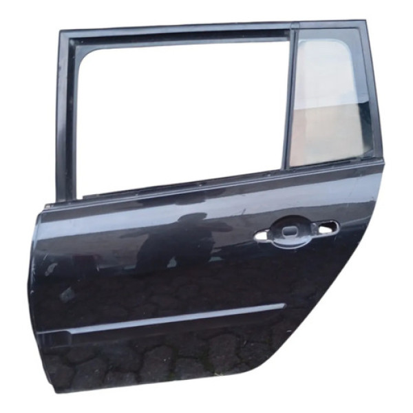 Porta Traseira Esquerda Renault Megane Grandtour 2006 2012 Traseira Esquerdo Preto
