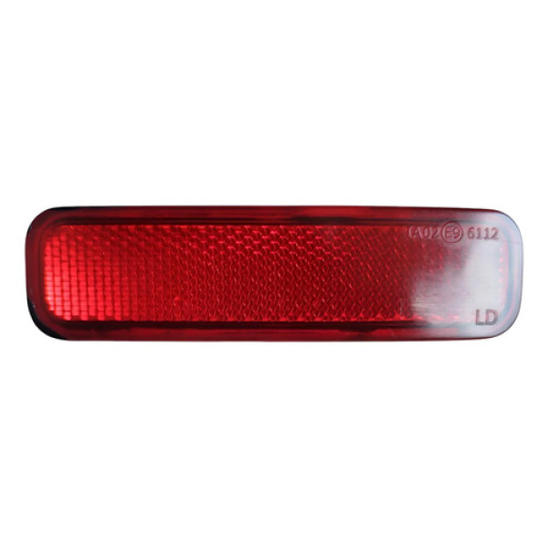 Refletor Para-choque Ford Fiesta Traseiro Direito 2010 2014 Vermelho