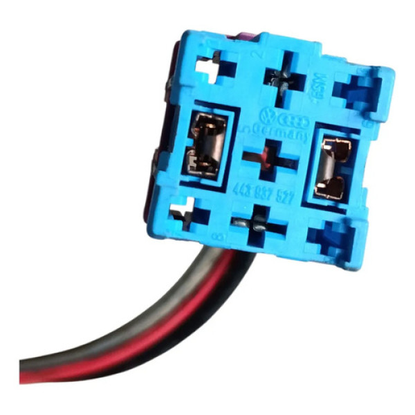 Plug Conector Chicote Porta Rele Vw Golf 1999 2008