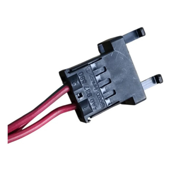 Plug Conector Fusível Preto Vw Golf Audi A3 1.8 1999 2006