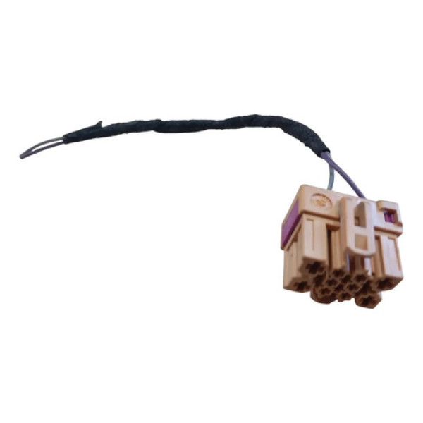 Plug Conector Chicote Porta Traseira Vw Golf 1999 2013
