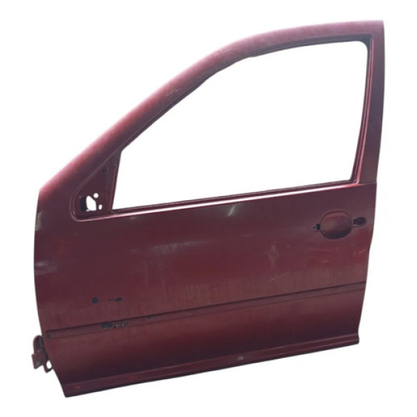 Porta Dianteira Esquerda Vermelho Vw Gol Parati G2 G3 G4 Dianteira Vermelho