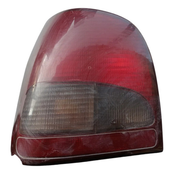 Lanterna Traseira Esquerda Vw Gol 95/99 C Detalhe  Esquerdo/motorista Vermelho E Âmbar