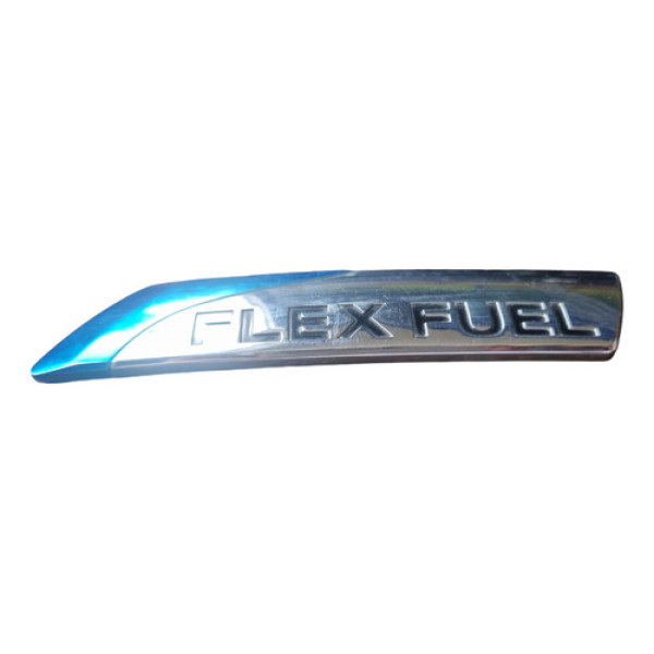 Emblema Flex Fuel Tampa Traseira Nissan Livina 2012