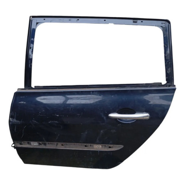 Porta Traseira Esquerda Azul Renault Megane Gt 2006 2012 Traseira Esqu Azul