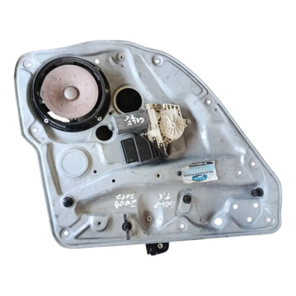 Maquina Vidro Traseiro Esquerdo Vw Golf 1999 2009