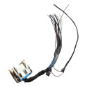 Plug Conector Chicote Injeção Gm Corsa 2001 2011
